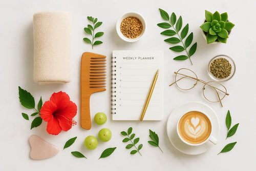 Hair Care Routine with Hair Active Oil