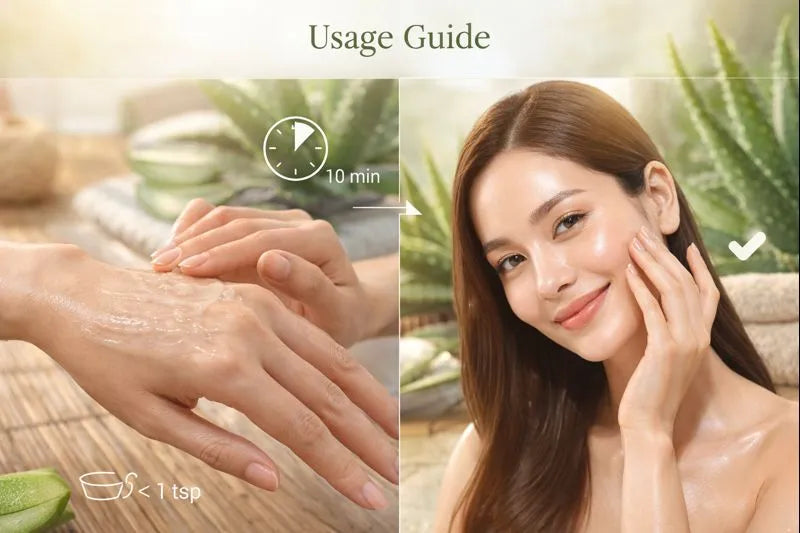 How to Use Aloe Vera Gel - Complete Usage Guide & Results