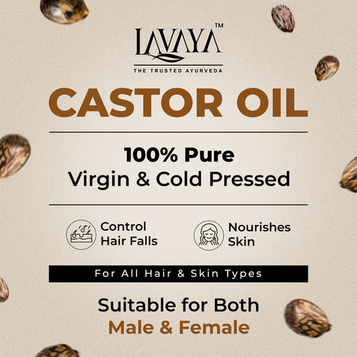 Cold Pressed Castor Oil - 100 % Pure and Virgin