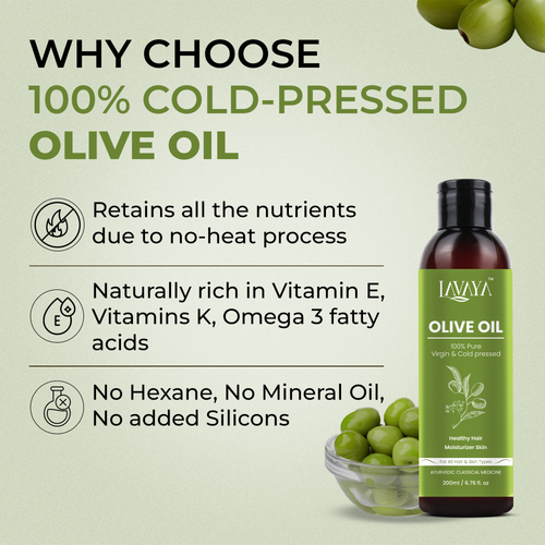 Cold Pressed Olive Oil - 100 % Pure and Virgin