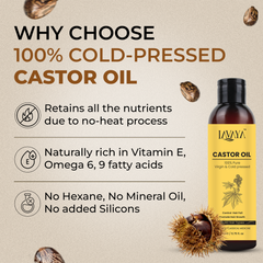 Cold Pressed Castor Oil - 100 % Pure and Virgin