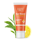 Sunguard Sunscreen Lotion SPF 50 PA+++ I For Oily, Dry, Acne-prone Skin | Ultra Lightweight Texture I Non-Greasy I Broad Spectrum Protection & Blue Light Protection | For Men & Women | 50 g