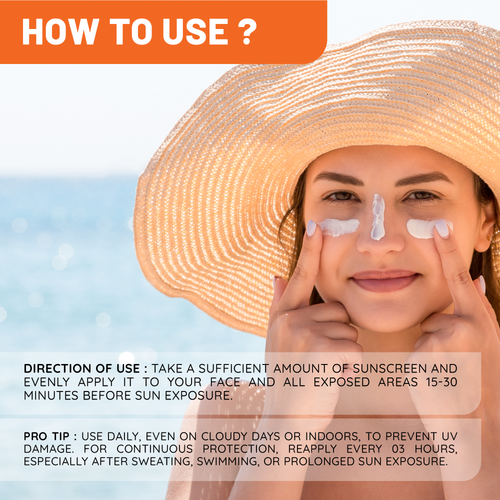 Sunguard Sunscreen Lotion SPF 50 PA+++ I For Oily, Dry, Acne-prone Skin | Ultra Lightweight Texture I Non-Greasy I Broad Spectrum Protection & Blue Light Protection | For Men & Women | 50 g