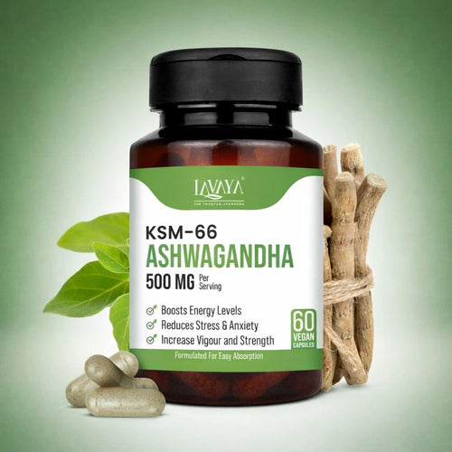 Ashwagandha KSM-66 (500 mg)