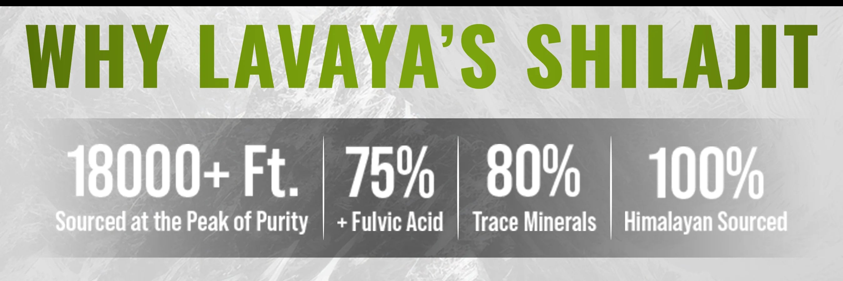 High-Altitude Purity