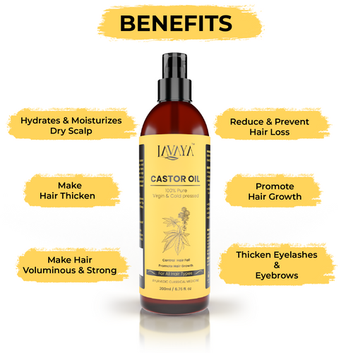 Cold Pressed Castor Oil - 100 % Pure and Virgin