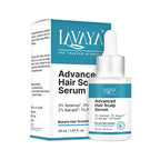 Lavaya Advanced Hair Growth Scalp Serum product packaging and bottle image